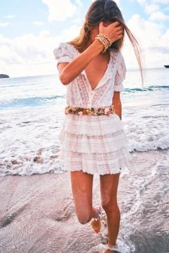 LoveShackFancy Quincy Mini Dress 8 LoveShackFancy Quincy Mini Dress