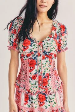 LoveShackFancy Sale Bryant Top