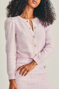 LoveShackFancy Daughter Cropped Caridgan