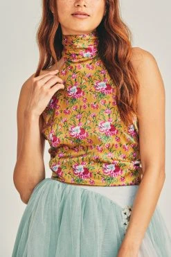 LoveShackFancy Boca Handkerchief Top