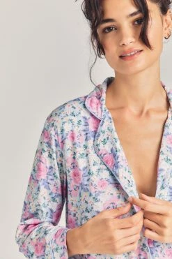 LoveShackFancy LSF X Stripe & Stare Pajama Set