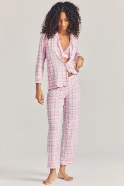 LoveShackFancy LSF X Stripe & Stare Pajama Set
