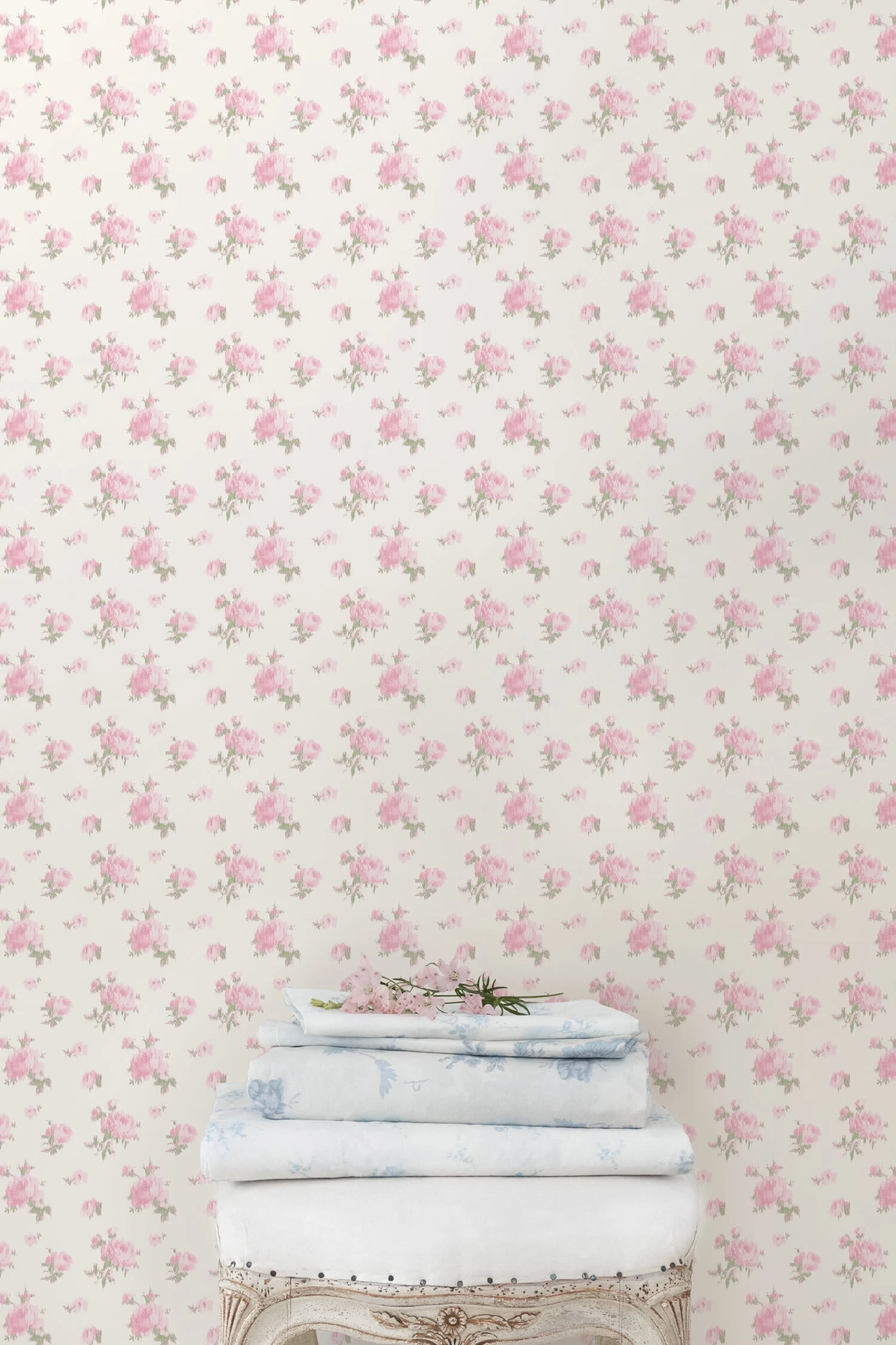 LoveShackFancy Ikat Rose Wallpaper 2 LoveShackFancy Ikat Rose Wallpaper