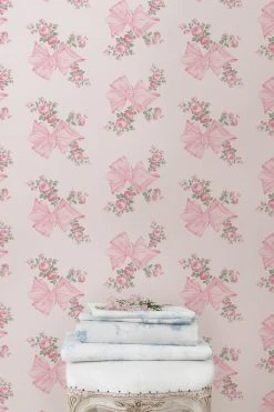 LoveShackFancy Rosa Beaux Wallpaper
