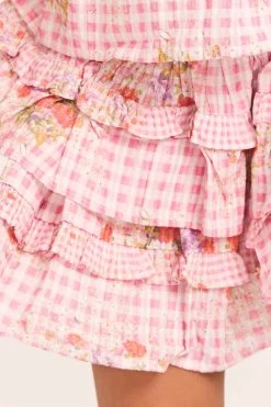 LoveShackFancy Girls Billie Skirt 9 LoveShackFancy Girls Billie Skirt