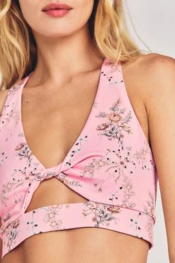 Sale LoveShackFancy X Beach Riot Twist Top