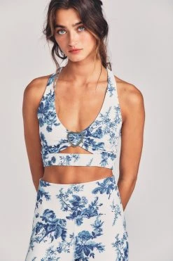 LoveShackFancy X Beach Riot Twist Top