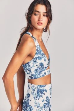 LoveShackFancy X Beach Riot Twist Top