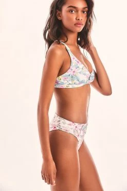 LoveShackFancy X Hurley Reversible Cheeky High Waist Bikini Bottom Sale