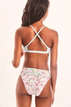 LoveShackFancy X Hurley Reversible Cheeky High Waist Bikini Bottom Sale