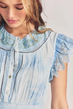 LoveShackFancy Fontana Mini Dress Dresses