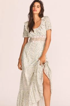 LoveShackFancy Stassie Maxi Dress