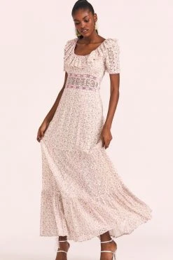 LoveShackFancy Stassie Maxi Dress