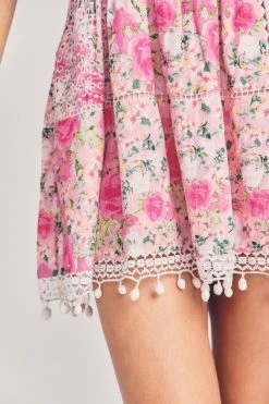 LoveShackFancy Novalie Mini Dress