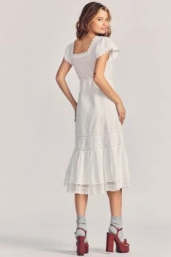 LoveShackFancy Charles Midi Dress