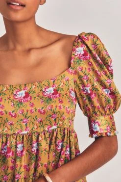 LoveShackFancy Bennington Mini Dress