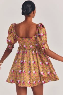 LoveShackFancy Bennington Mini Dress