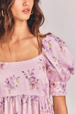 LoveShackFancy Bennington Mini Dress