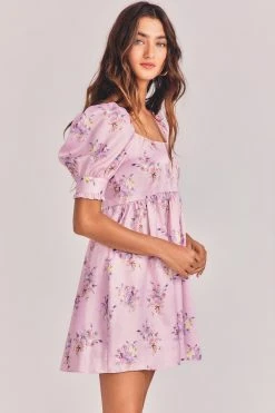 LoveShackFancy Bennington Mini Dress