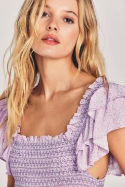 LoveShackFancy Burnley Midi Dress Dresses