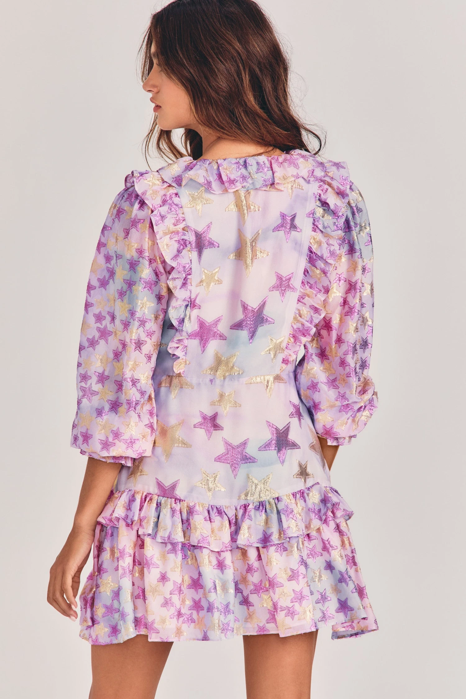 LoveShackFancy Sale Findlay Wrap Mini Dress 5 LoveShackFancy Sale Findlay Wrap Mini Dress