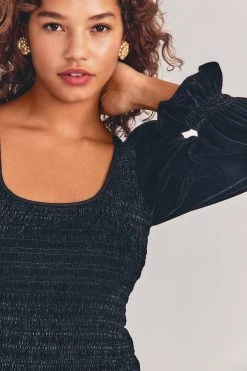 LoveShackFancy Dorset Mini Dress