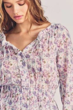 LoveShackFancy Banou Mini Dress