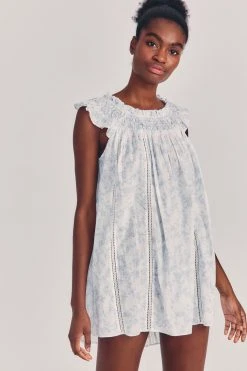 LoveShackFancy Sleepwear Finchley Mini Dress
