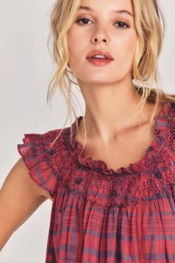 LoveShackFancy Sleepwear Finchley Mini Dress