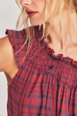 LoveShackFancy Sleepwear Finchley Mini Dress