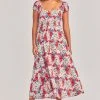 LoveShackFancy Vernon Midi Dress