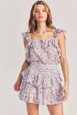 LoveShackFancy Shanely Mini Dress