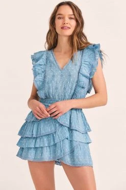 LoveShackFancy Corelli Mini Dress Dresses