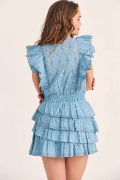 LoveShackFancy Corelli Mini Dress Dresses