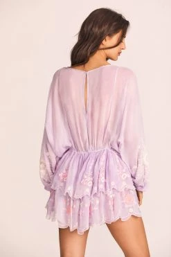 LoveShackFancy Bridgely Mini Dress New Arrivals