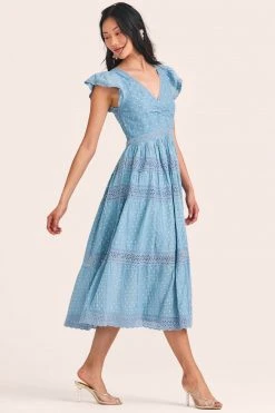 LoveShackFancy Abena Midi Dress Dresses