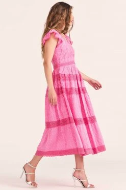 LoveShackFancy Abena Midi Dress Dresses