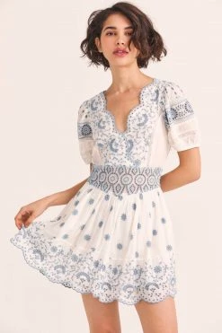 LoveShackFancy Valente Mini Dress 18 LoveShackFancy Valente Mini Dress