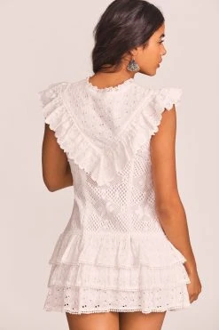 LoveShackFancy New Arrivals Lunetta Mini Dress