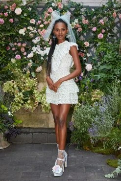 LoveShackFancy New Arrivals Lunetta Mini Dress