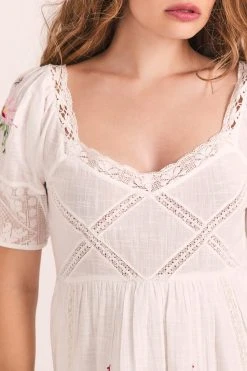 LoveShackFancy Ornella Mini Dress Dresses