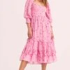 LoveShackFancy Miri Midi Dress Dresses