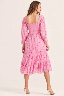 LoveShackFancy Miri Midi Dress Dresses