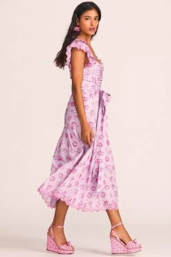 LoveShackFancy Harlyn Midi Dress