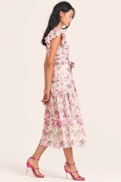 LoveShackFancy Harlyn Midi Dress