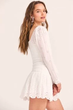 LoveShackFancy Jayce Mini Dress Dresses 13 LoveShackFancy Jayce Mini Dress Dresses