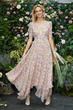 LoveShackFancy Akira Maxi Dress