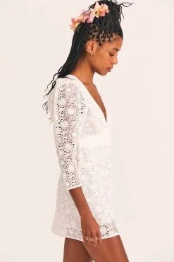 LoveShackFancy Dresses Faye Mini Dress