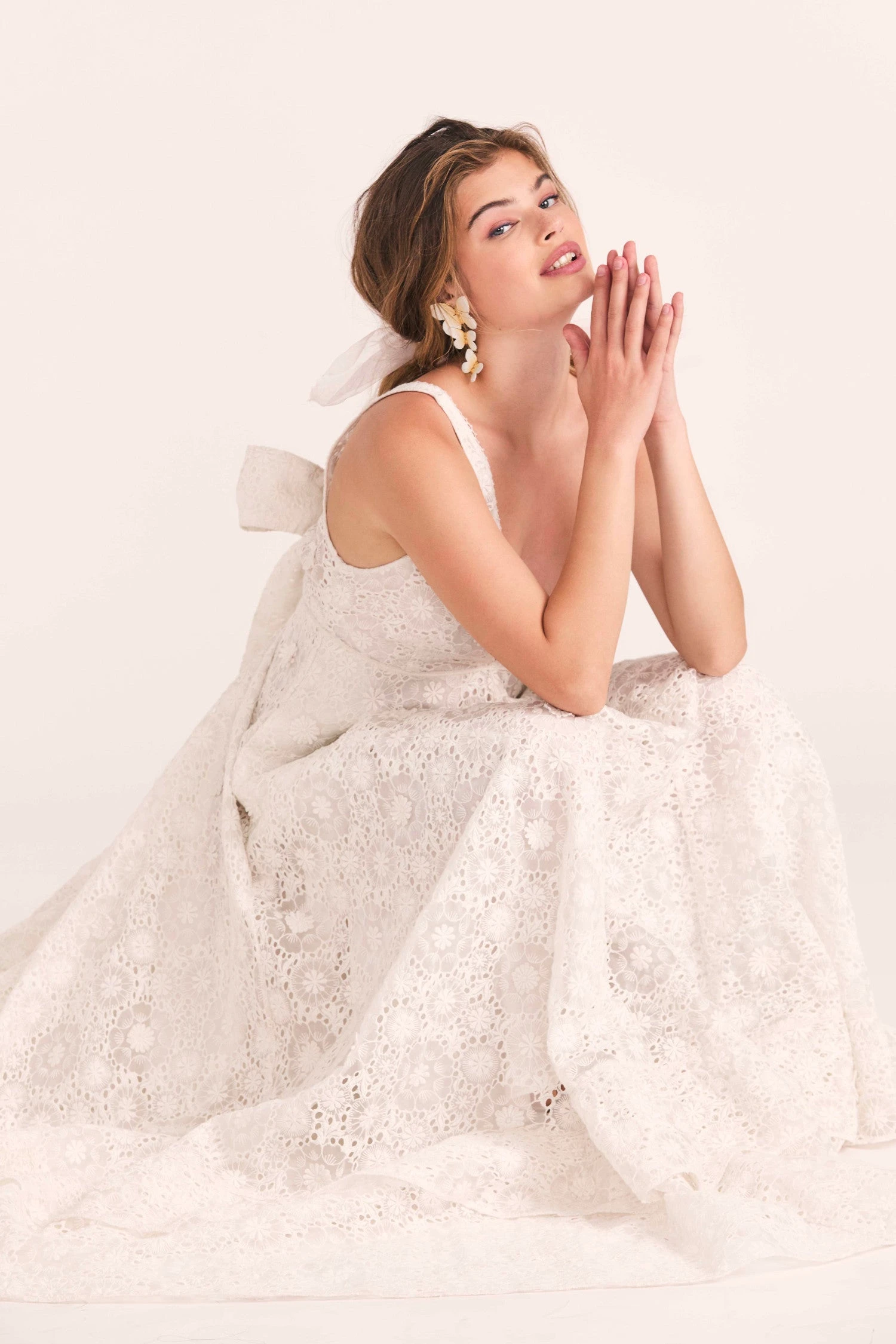 LoveShackFancy Devyn Gown 9 LoveShackFancy Devyn Gown