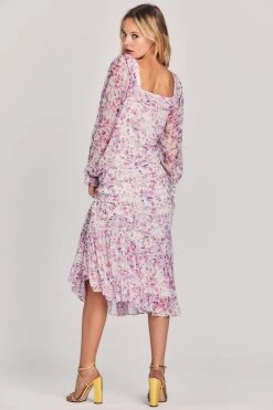 LoveShackFancy Sale Julio Silk Midi Dress 7 LoveShackFancy Sale Julio Silk Midi Dress